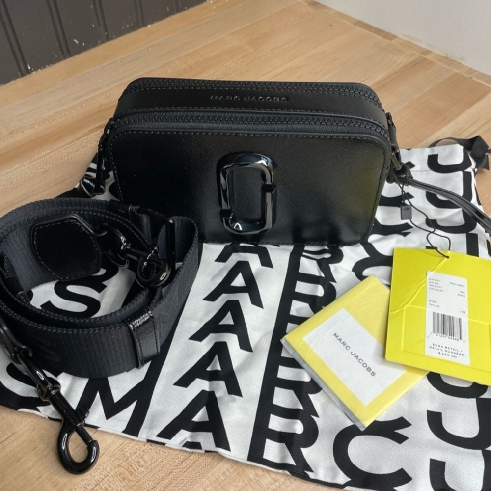 Marc Jacobs Black Crossbody Bag